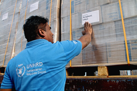 WFP-led hub keeps humanitarian aid moving amid Middle East crisis